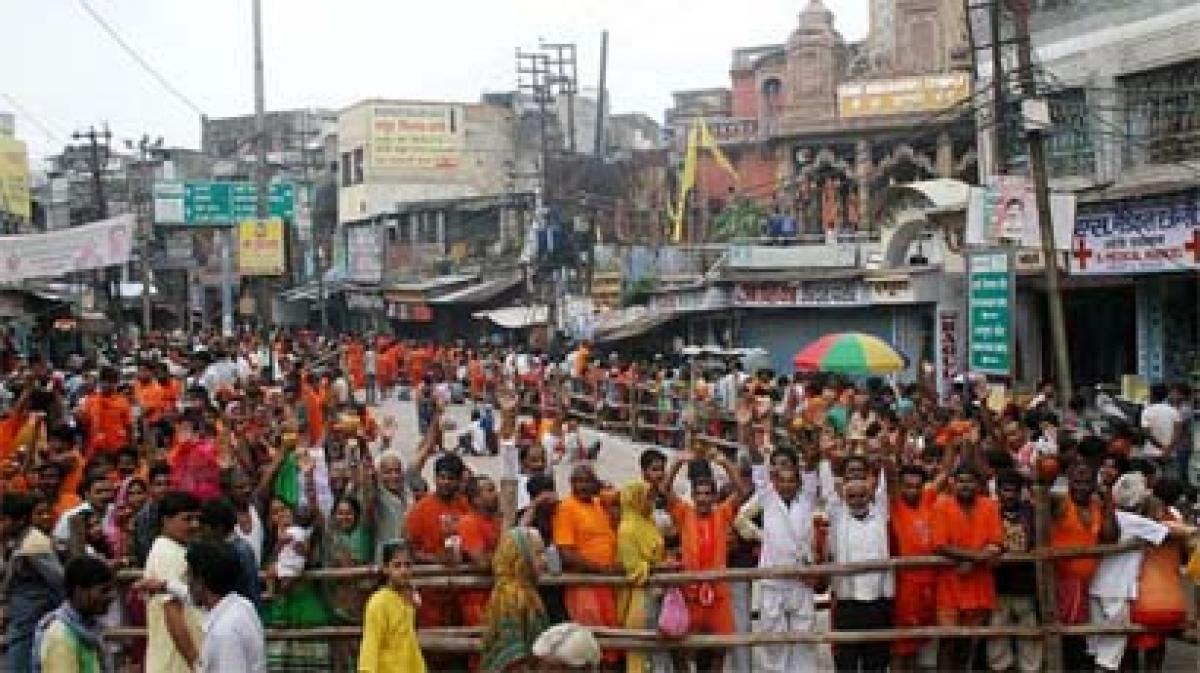 High alert in Uttar Pradesh on Maha Shivratri